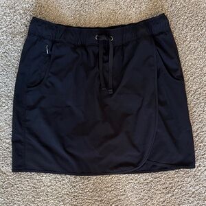 Black Women's Skort